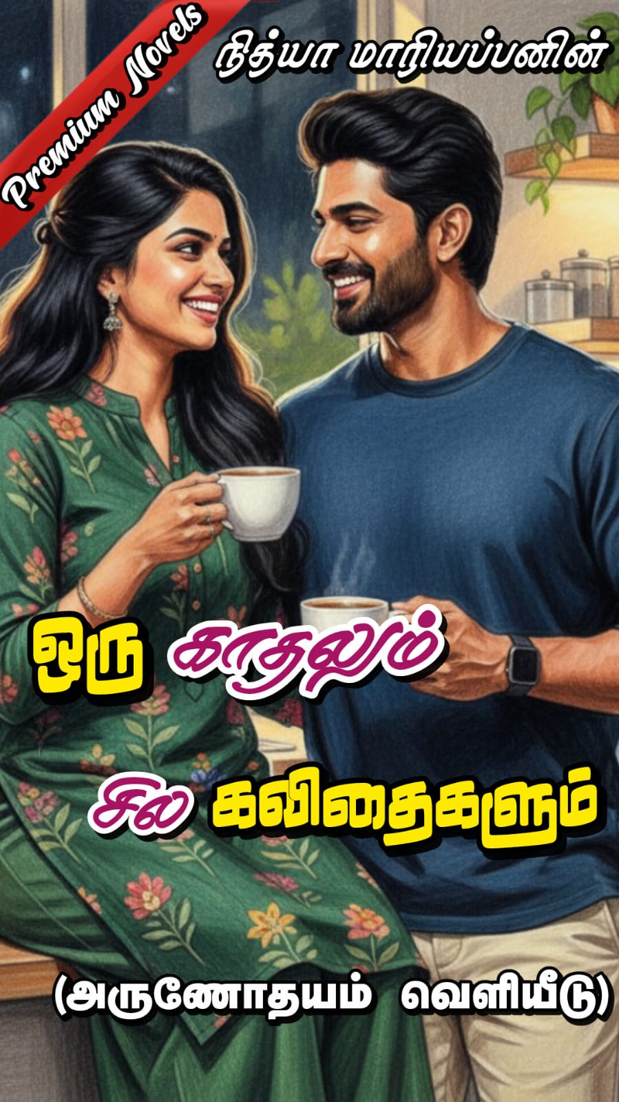 Oru kadhalum sila kavithaigalum Tamil Premium Novel book cover